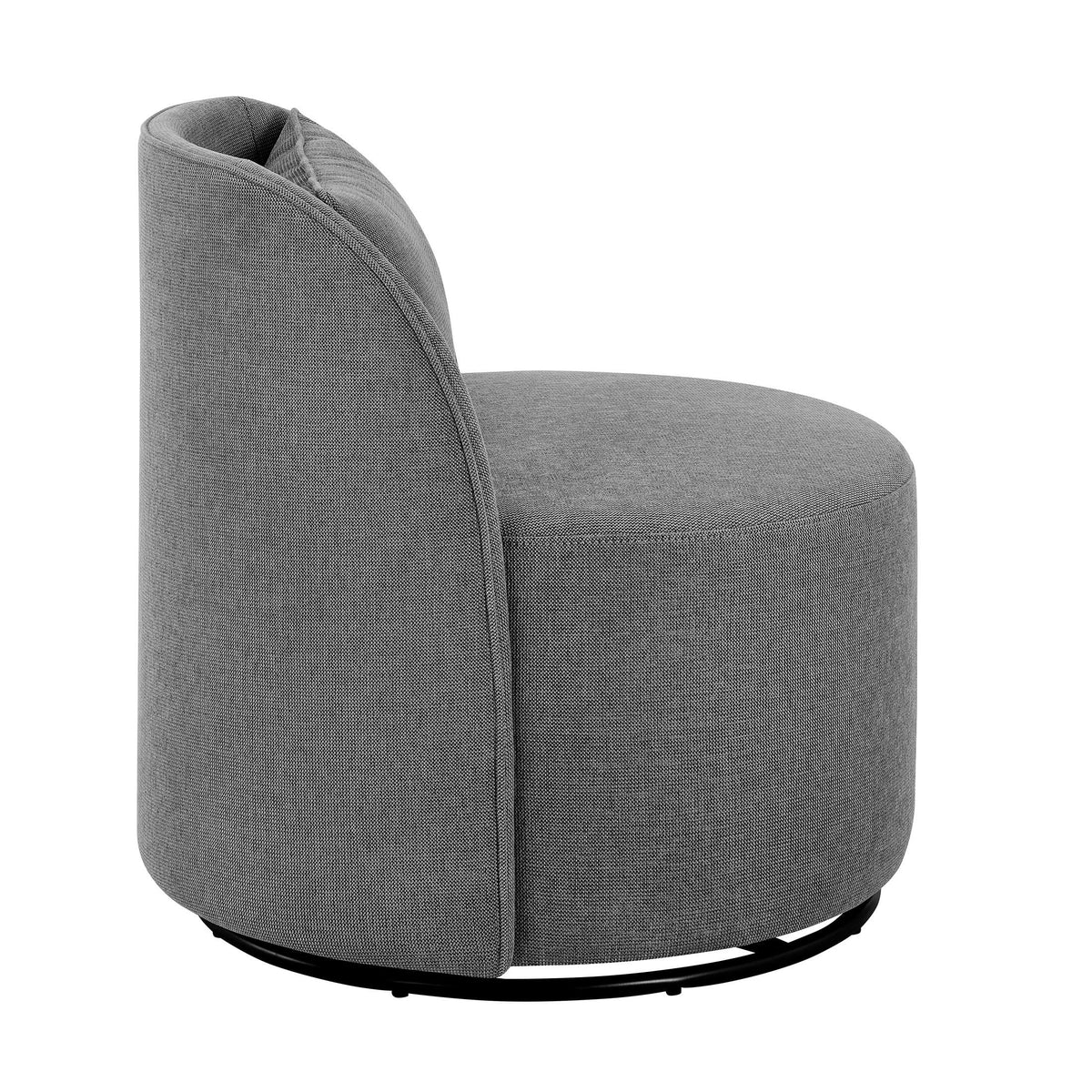 AVERO™ Juliet Modern Arch Swivel Accent Chair, Gray - AVERO™