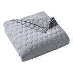 AVERO™ Tencel Quilt, King, Silver Grey, Soft Touch Bedding - AVERO™