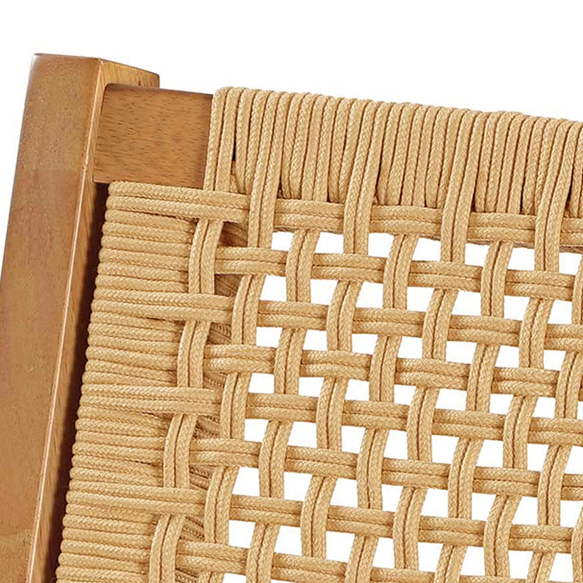 AVERO™ Vista Woven Accent Chair, Light Honey - AVERO™
