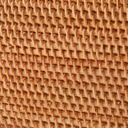 AVERO™ Brown Rattan Organizer Basket with Lid - AVERO™
