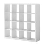 AVERO™ 16 Cube Storage Organizer, White Texture - AVERO™