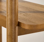 AVERO™ Springwood 5 Shelf Bookcase with Solid Wood Frame, Light Honey Finish - AVERO™