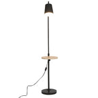 AVERO™ 65" Modern Adjustable Head Matte Black Floor Lamp with Black Conical - AVERO™