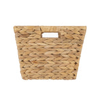 AVERO™ (2 pack) Large Water Hyacinth Decorative Storage Basket with Handles, 14 in x 11 in x 8.5 in - AVERO™