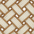 AVERO™ (4 pack) Woven Pretzel Knotted PVC Outdoor Doormat, 18" x 30" - AVERO™
