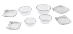 AVERO™ Round Tritan Food Storage Container with Tritan Lid. Set of 4, 8 Pieces - AVERO™
