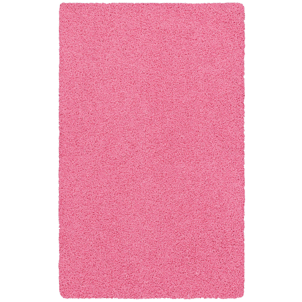 AVERO™ (2 pack) Traditional Solid Pink Youth Shag Indoor Area Rug, 3 ft x 4 ft 8 in - AVERO™