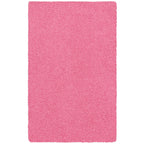 AVERO™ (2 pack) Traditional Solid Pink Youth Shag Indoor Area Rug, 3 ft x 4 ft 8 in - AVERO™