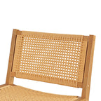 AVERO™ Vista Woven Accent Chair, Light Honey - AVERO™