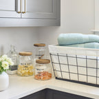 AVERO™ (3 Pack) Better Homes Gardens Large Glass Laundry Detergent Container with Scoop Adult - AVERO™