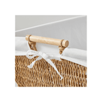 AVERO™ Resin Poly Rattan Laundry Hamper with Fabric Liner, Adult - AVERO™