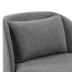 AVERO™ Juliet Modern Arch Swivel Accent Chair, Gray - AVERO™