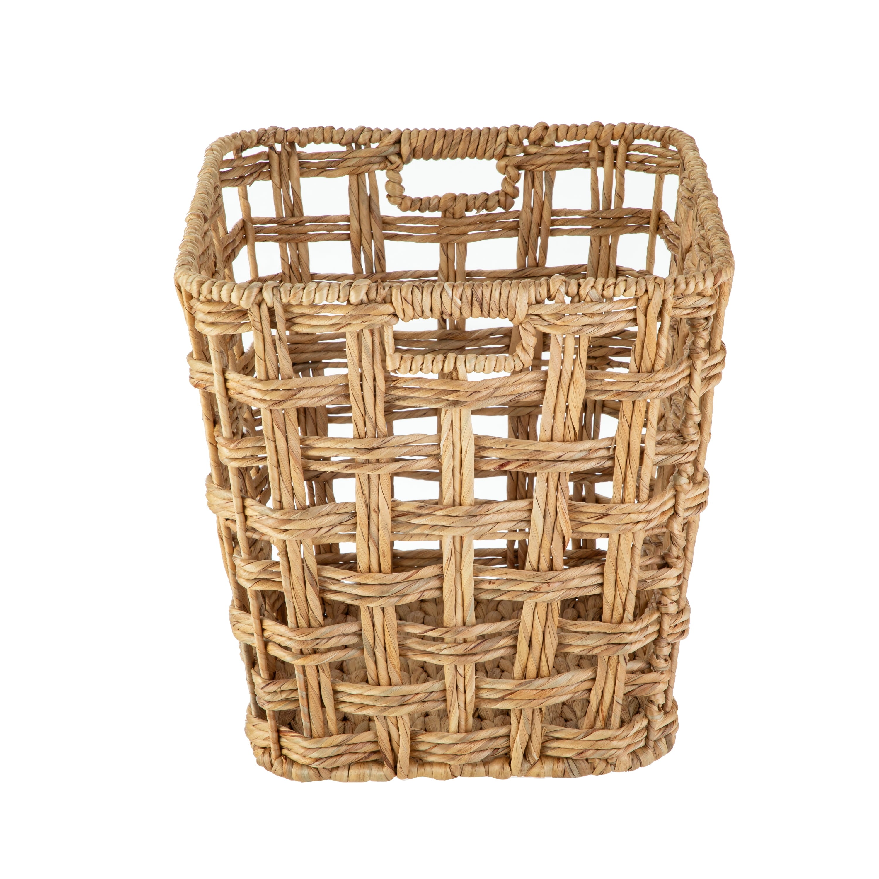 AVERO™ Extra Large Hyacinth Twist Storage Basket with Handles - AVERO™