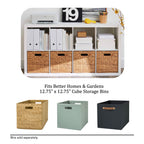 AVERO™ 8 Cube Storage Organizer, Textured White - AVERO™