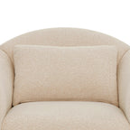 AVERO™ Beautiful Barrymore Accent Chair , Cream Shearling - AVERO™
