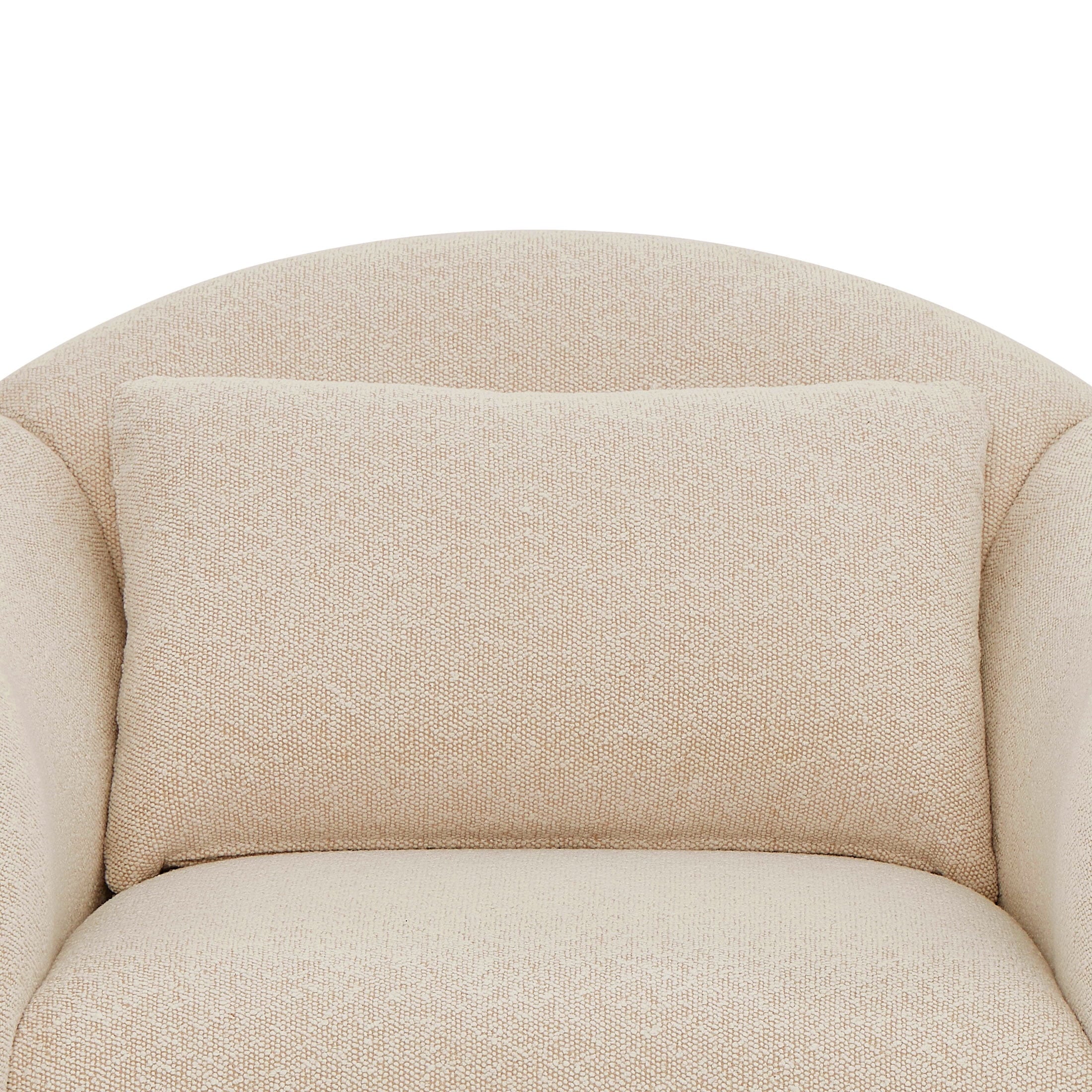 AVERO™ Beautiful Barrymore Accent Chair , Cream Shearling - AVERO™