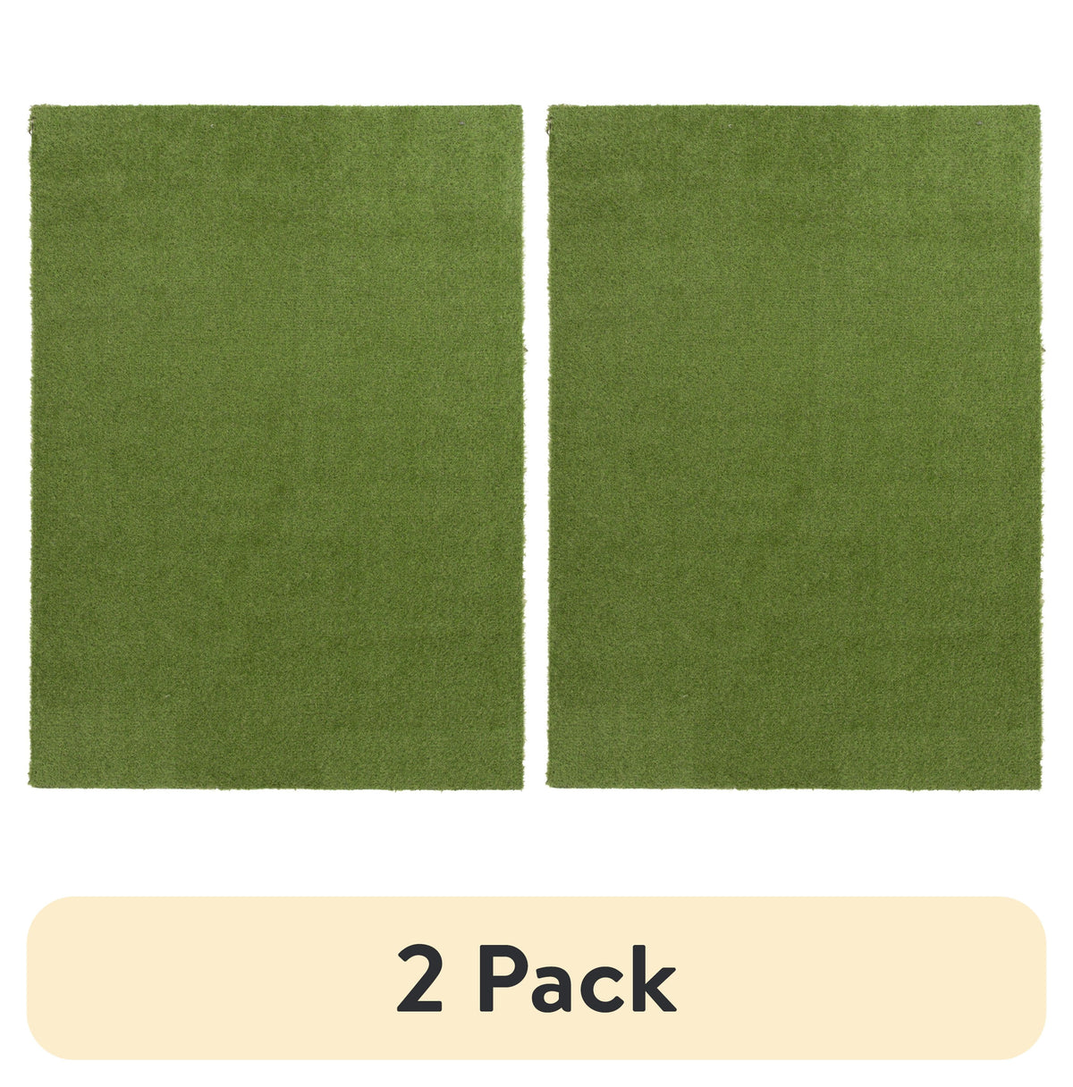 AVERO™ (2 pack) Green Faux Grass Outdoor Rug, 7 ft x 10 ft - AVERO™