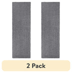AVERO™ (2 pack) Solid Gray Shag Indoor Runner Rug, 1 ft 9 in x 5 ft - AVERO™