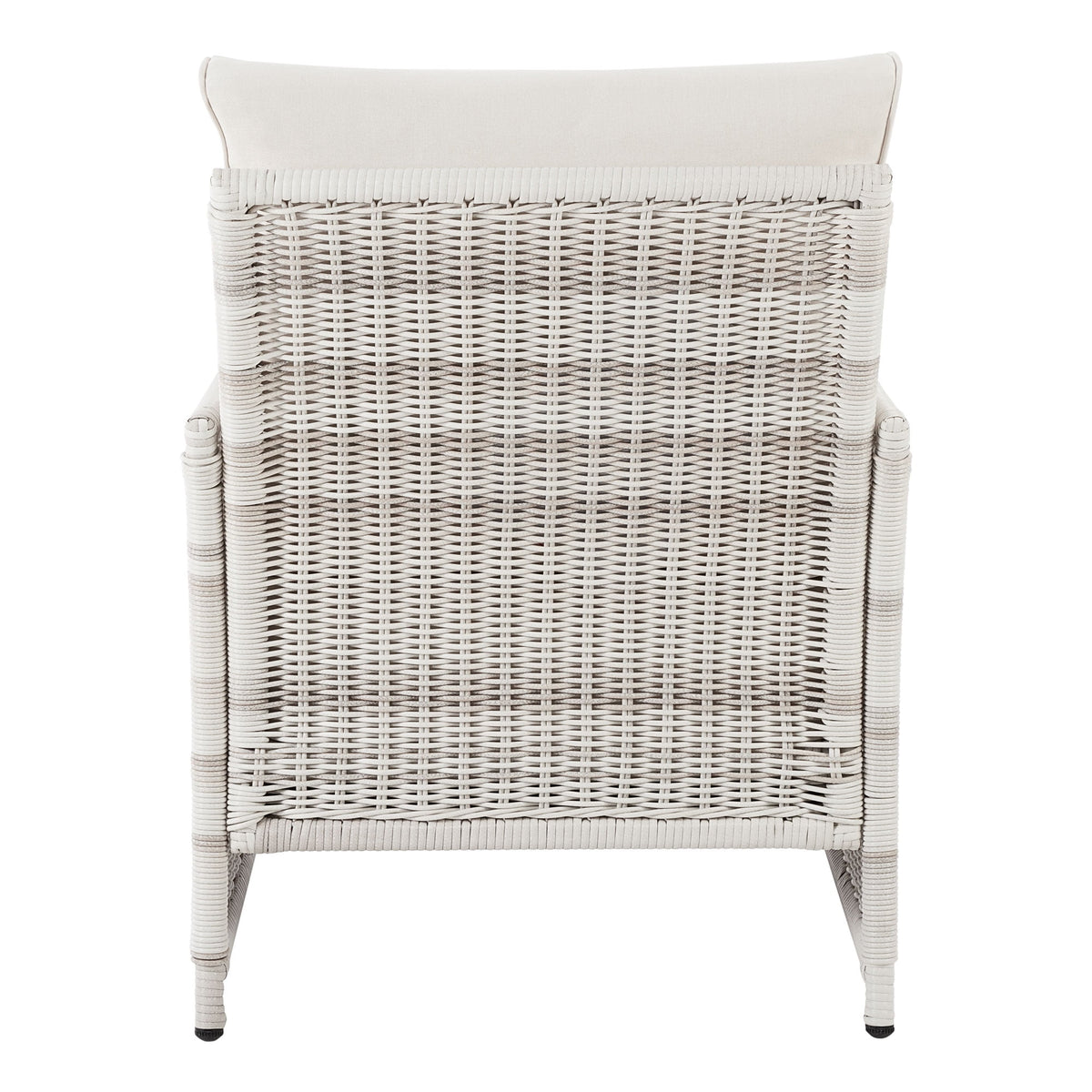 AVERO™ Paige Outdoor Wicker Stationary Lounge Chairs, Set of 2, White - AVERO™