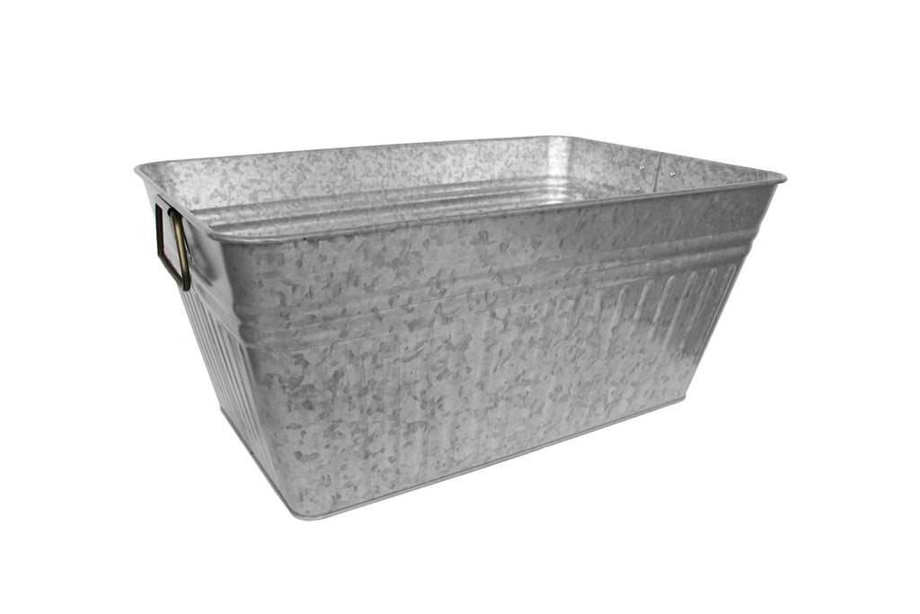AVERO™ Galvanized Large Rectangle Tub - AVERO™