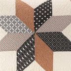 AVERO™ Starburst Patchwork Cotton Quilt, King Bedding - AVERO™