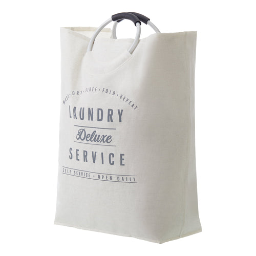 AVERO™ (2 Pack) Better Homes Gardens Deluxe Laundry Service Canvas Tote with Aluminum Handles - AVERO™