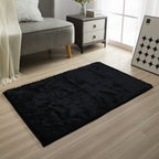 AVERO™ Solid Soft Rabbit Faux Fur Area Rug Ivory,30x46" - AVERO™