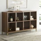 AVERO™ 8-Cube Organizer with Metal Base, Vintage Walnut - AVERO™