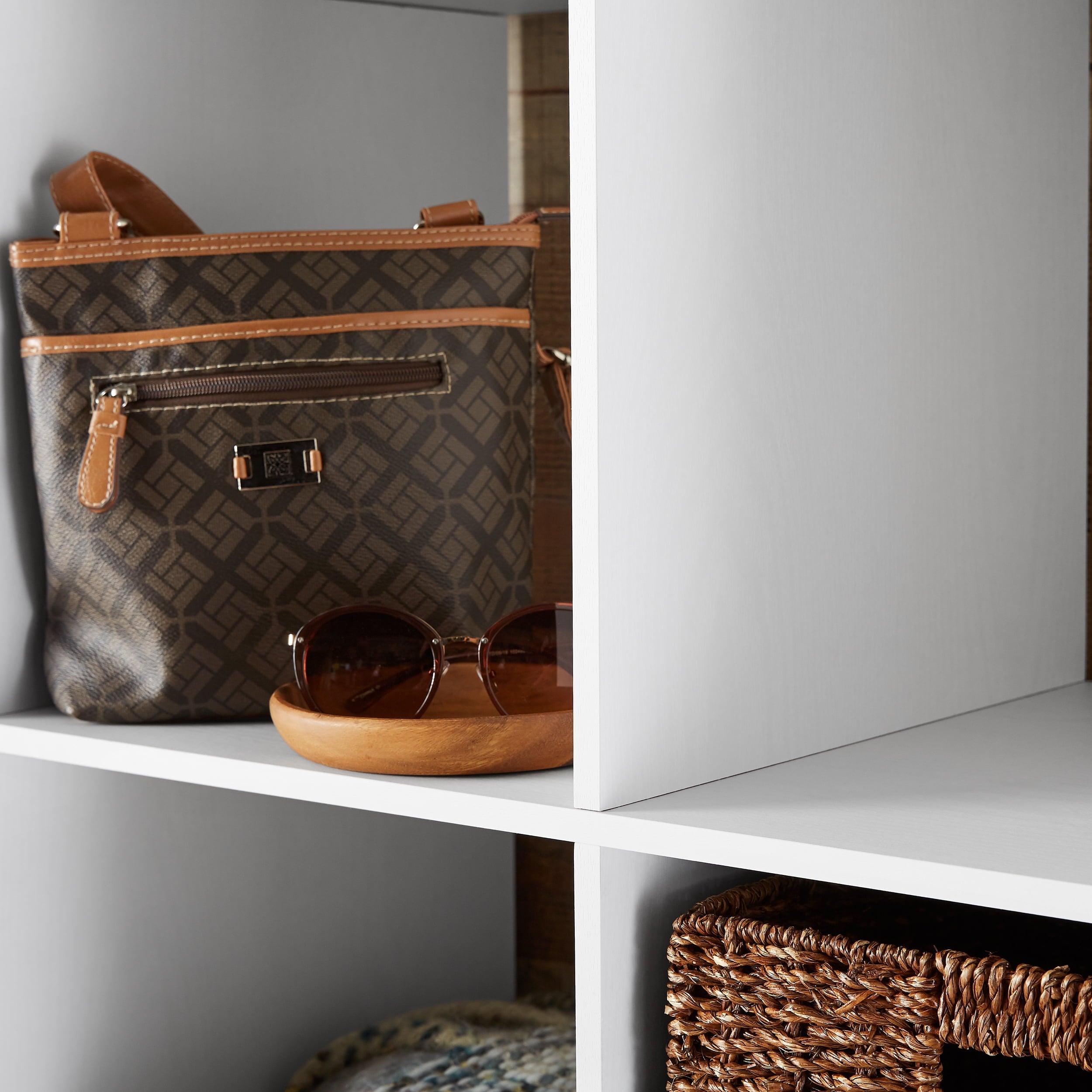AVERO™ 16 Cube Storage Organizer, White Texture - AVERO™