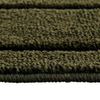 AVERO™ Solid High Low Tufted Grid Dark Green Indoor Area Rug, 8' x 10' - AVERO™