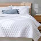 AVERO™ Tencel Quilt, White, King, All-Ages - AVERO™