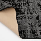 AVERO™ 60"x79" Black and Gray Abstract Indoor Area Rug - AVERO™