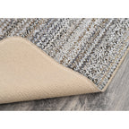 AVERO™ 5 Pack Carnival Stripe Polypropylene Assorted Earth Tones Indoor Area Rug 20 x 54 - AVERO™