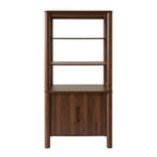 AVERO™ Adlin Bookcase with Doors, Walnut Finish - AVERO™