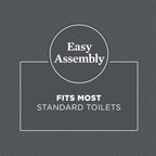 AVERO™ Over the Toilet Bathroom Storage Cabinet, Rustic Gray - AVERO™