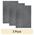 AVERO™ (3 pack) Traditional Gray Shag Indoor Area Rug, 5 ft x 7 ft - AVERO™