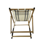 AVERO™ (2 pack) Resort Sling Fabric Chair, Beige & Blue Stripe - AVERO™