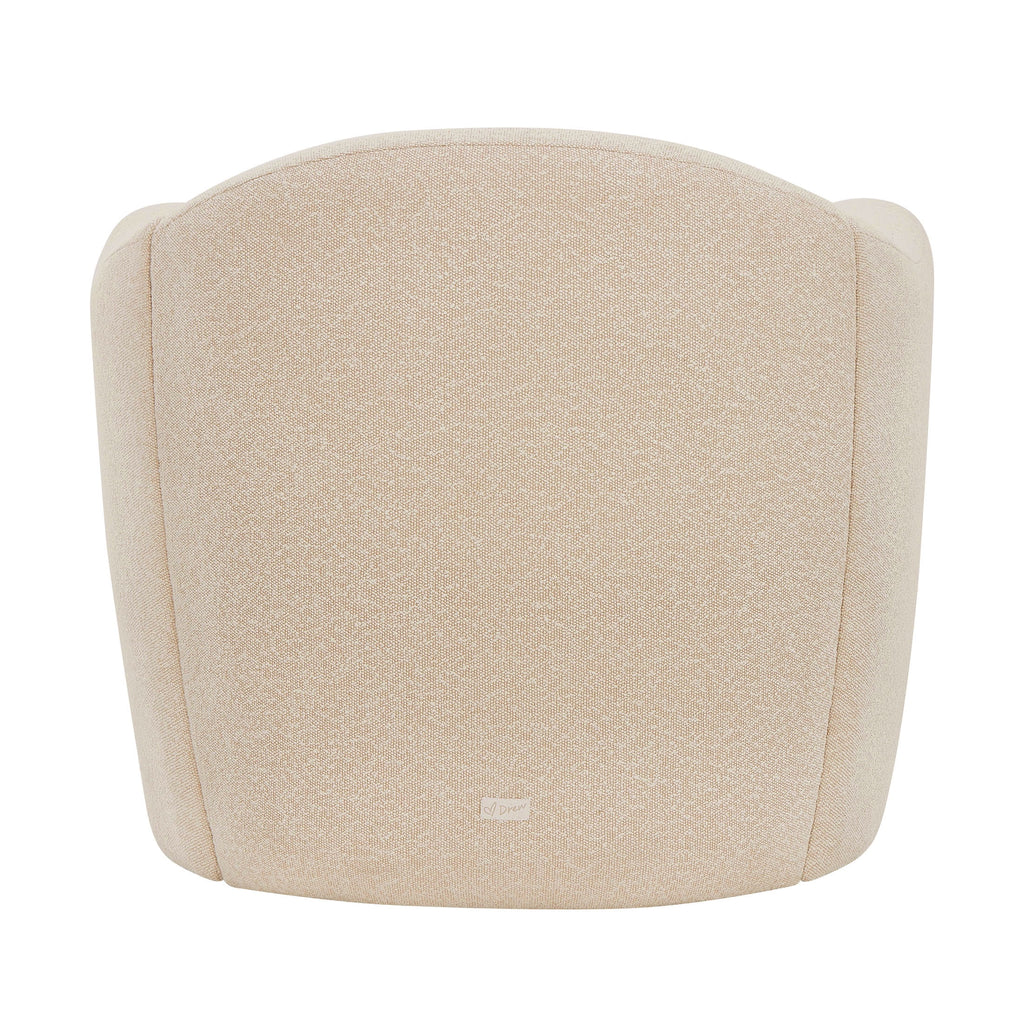 AVERO™ Beautiful Barrymore Accent Chair , Cream Shearling - AVERO™