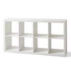 AVERO™ 8 Cube Storage Organizer, Textured White - AVERO™