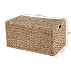 AVERO™ XL Braided Seagrass Storage Trunk - AVERO™