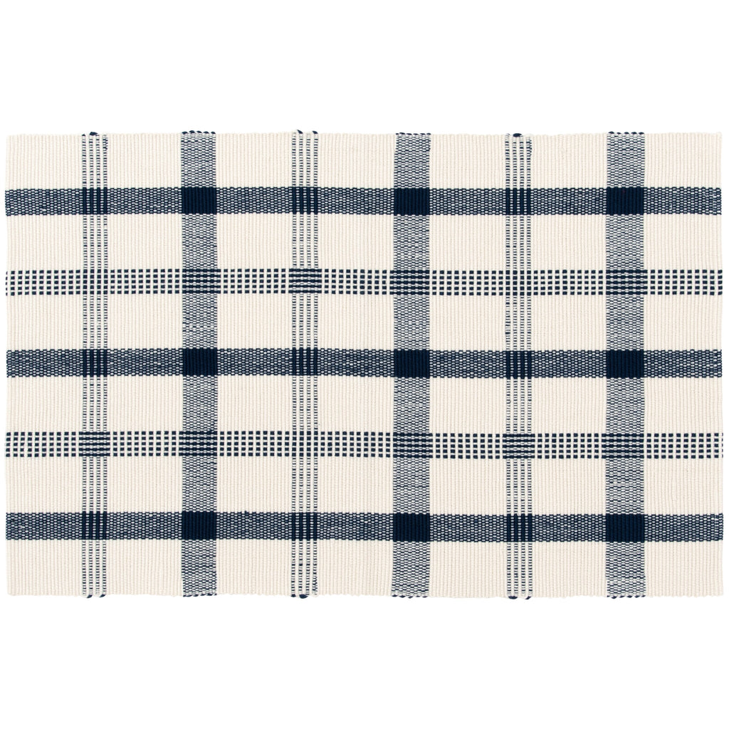 AVERO™ (3 Pack) Blue Plaid Outdoor Layering Rug 24 in x 36 in - AVERO™