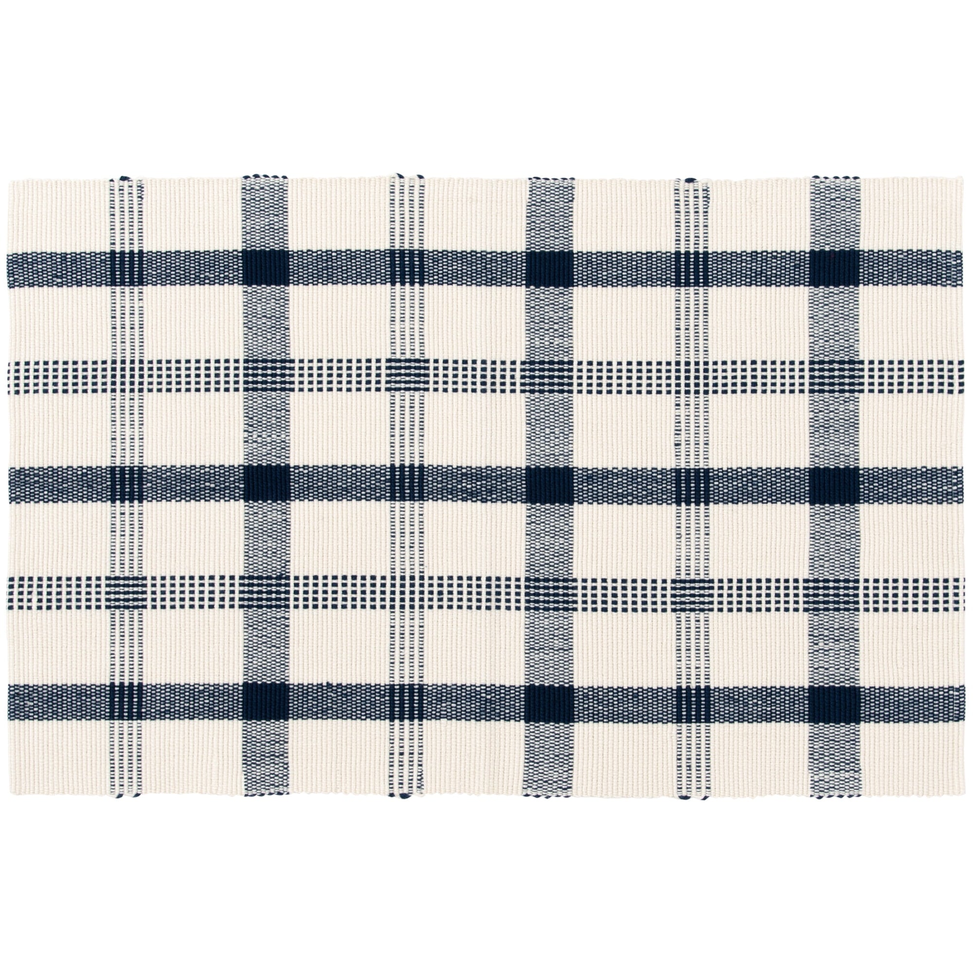 AVERO™ (3 Pack) Blue Plaid Outdoor Layering Rug 24 in x 36 in - AVERO™