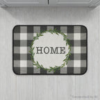 AVERO™ 4 Pack Buffalo Check Home Kitchen Rug 20 x 30 65 Polypropylene 35 Polyester Grey - AVERO™