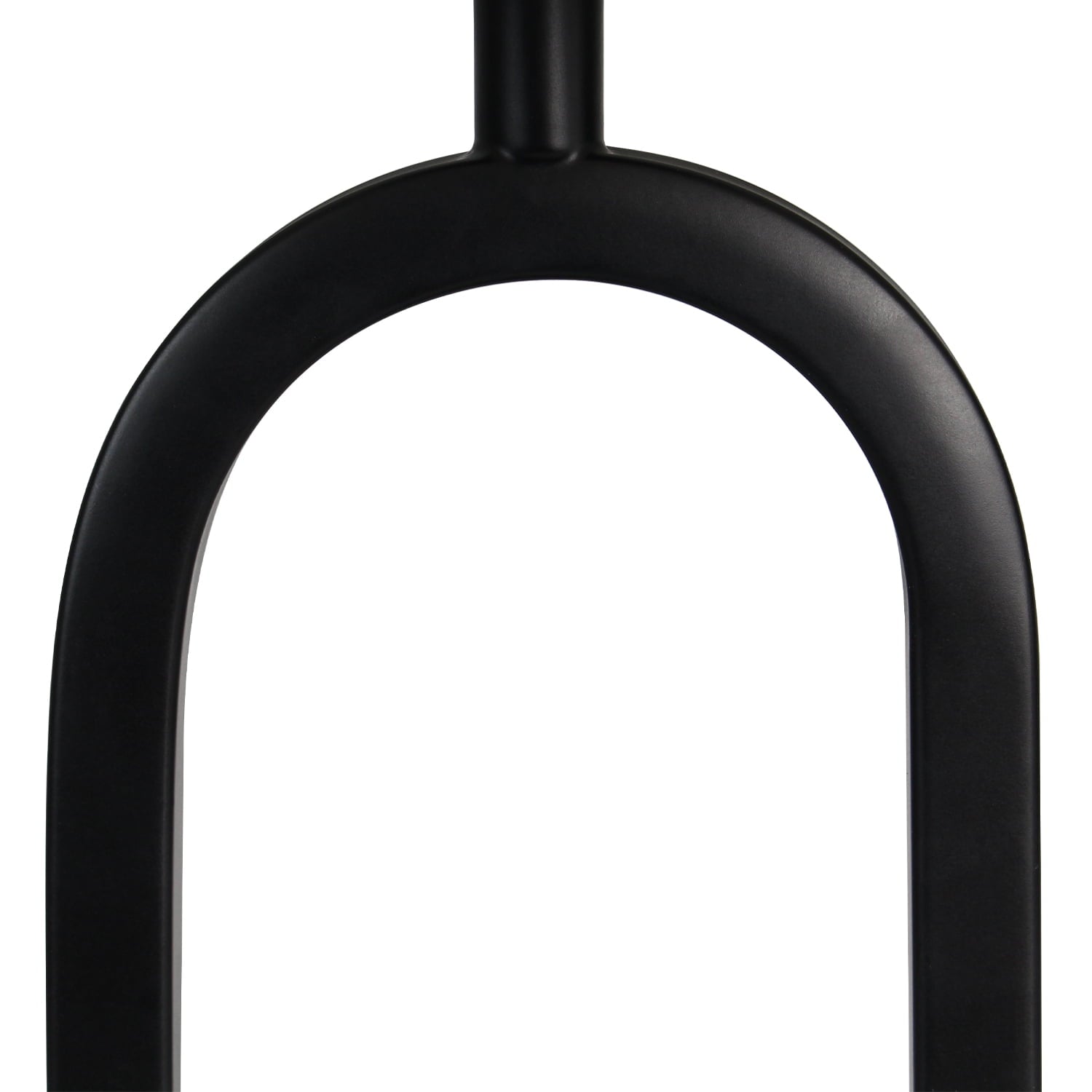 AVERO™ (3 pack) 16.75 in Black Metal Arch Table Lamp with White Fabric Shade - AVERO™