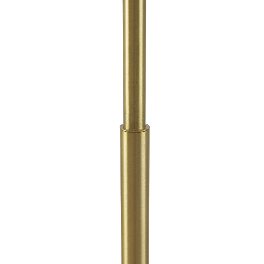 AVERO™ 62" Modern Pull-chain Brass Floor Lamp with Brass Dome Shade - AVERO™