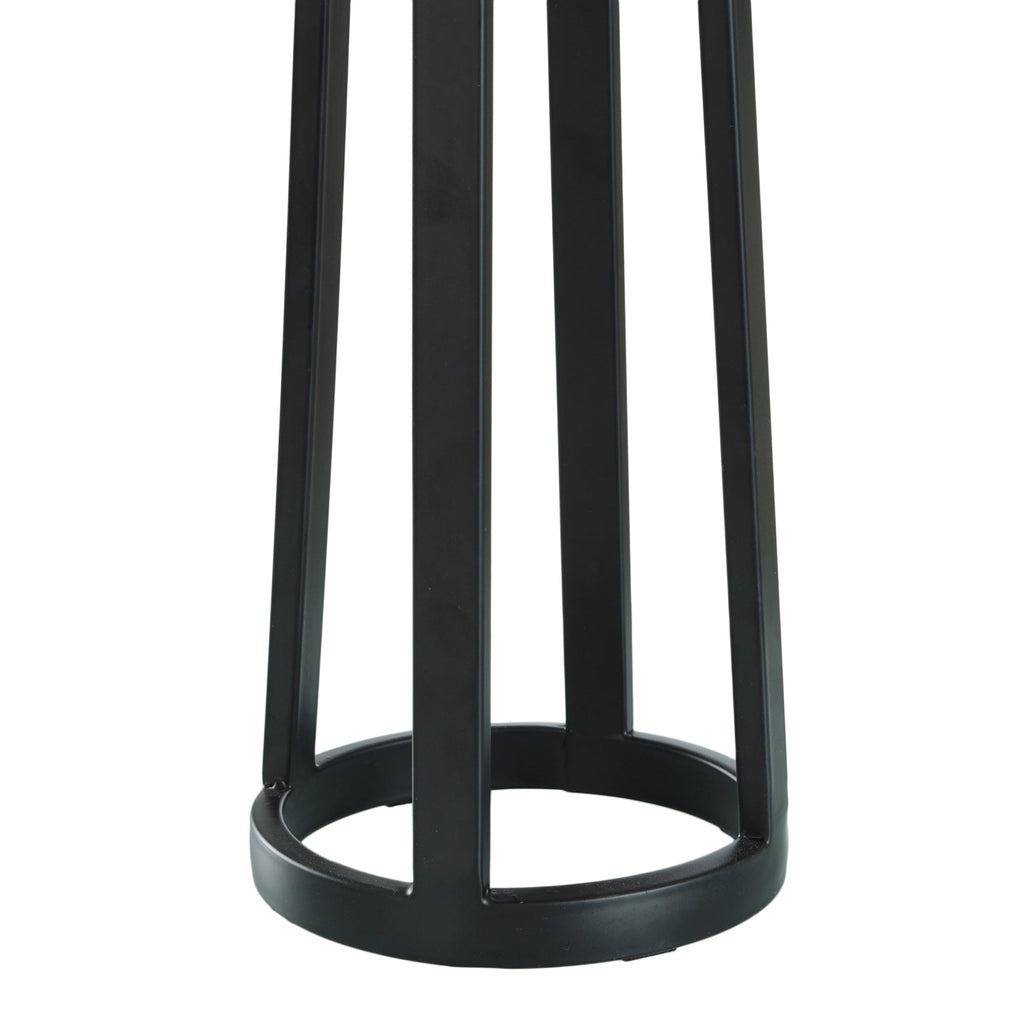 AVERO™ Modern Matte Black Table Lamp with Classic Drum Shade - AVERO™