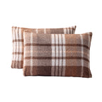 AVERO™ 3-Piece Brown Plaid Cozy Knit Comforter Set, King - AVERO™