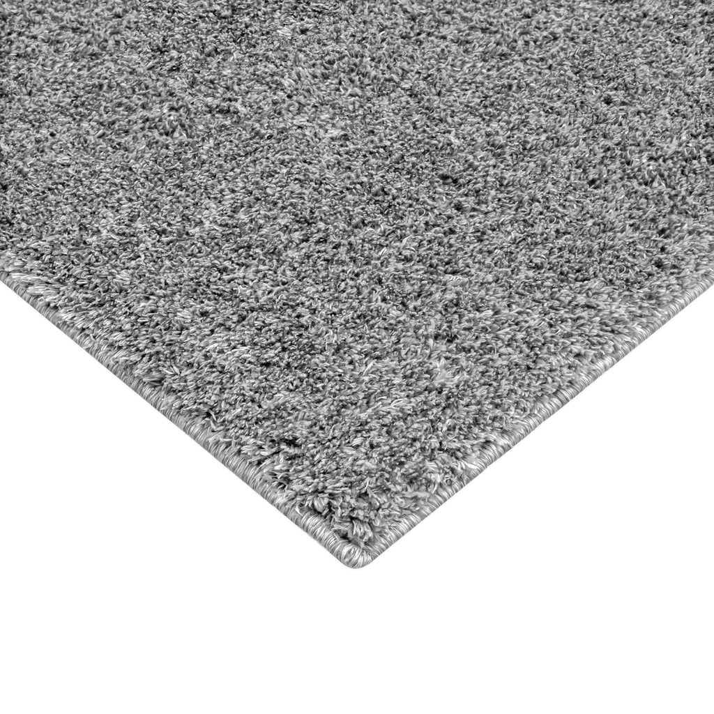 AVERO™ 47"x65" Gray Microfiber Plush Shag Area Rug Soft, Durable Indoor Rug for Living Room, Bedroom, or Dining Room - AVERO™