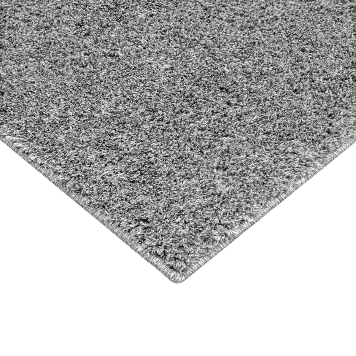 AVERO™ 47"x65" Gray Microfiber Plush Shag Area Rug Soft, Durable Indoor Rug for Living Room, Bedroom, or Dining Room - AVERO™