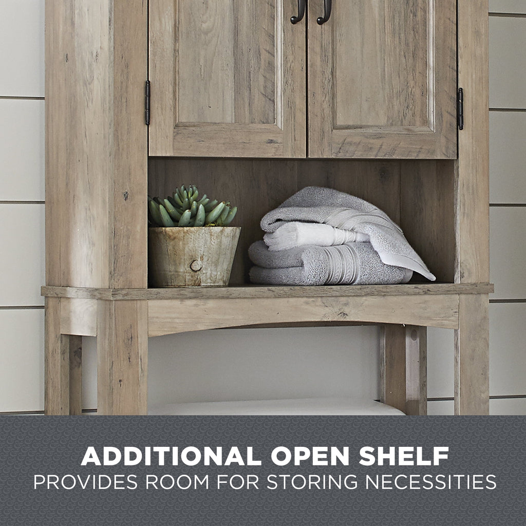 AVERO™ Over the Toilet Bathroom Storage Cabinet, Rustic Gray - AVERO™